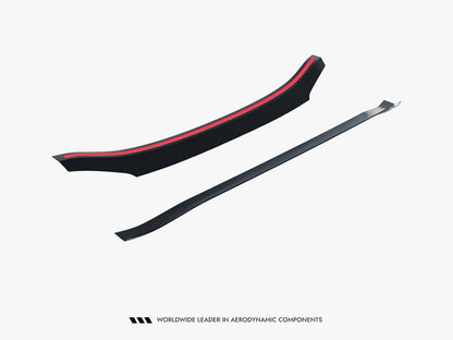 Maxton Design Upper Spoiler CAP V.2 Honda Civic Type-R Mk10 / Mk10 Facelift