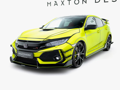 Maxton Design Front Racing Splitter V.1 Honda Civic Type-R Mk10 / Mk10 Facelift