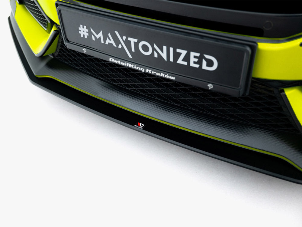 Maxton Design Street PRO Front Splitter V.2 Honda Civic Type-R Mk10 / Mk10 Facelift