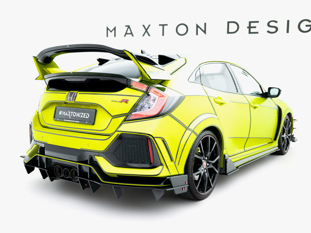 Maxton Design Street PRO Rear Diffuser Honda Civic Type-R Mk10 / Mk10 Facelift