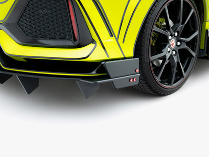 Maxton Design Street PRO Rear Diffuser Honda Civic Type-R Mk10 / Mk10 Facelift