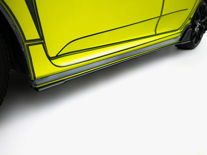 Maxton Design Street PRO Side Skirt Diffusers Honda Civic Type-R Mk10 / Mk10 Facelift