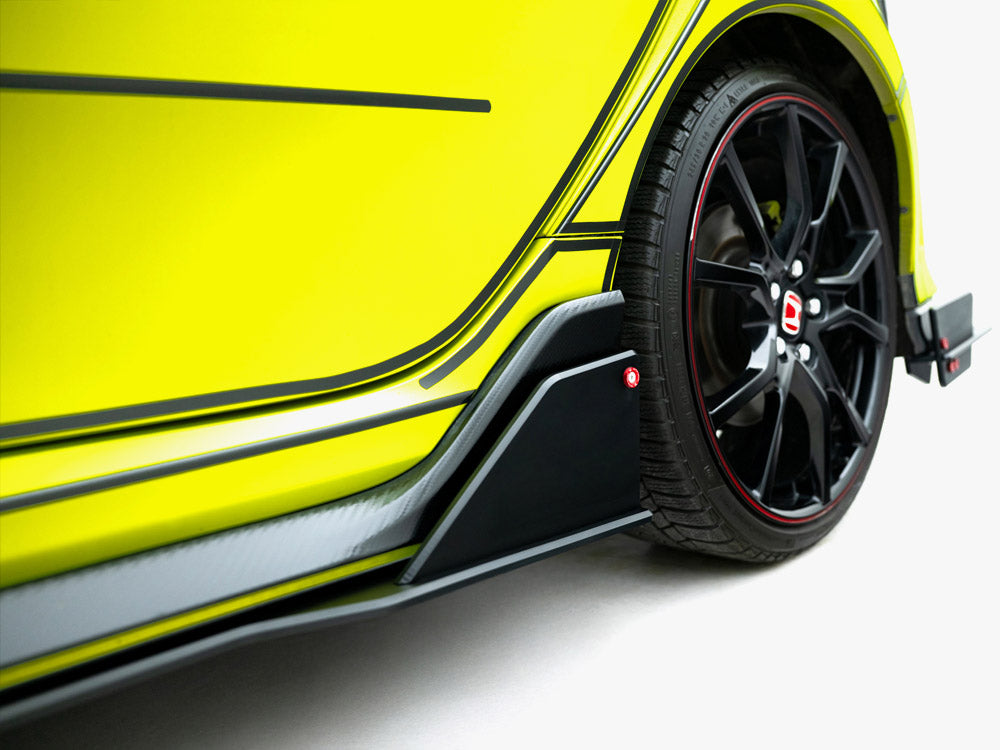 Maxton Design Street PRO Side Skirt Diffusers Honda Civic Type-R Mk10 / Mk10 Facelift