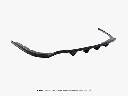 Maxton Design Central Rear Splitter (Vertical Bars) BMW 4 Gran Coupe F36