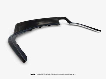 Maxton Design Central Rear Splitter (Vertical Bars) BMW 4 Gran Coupe F36