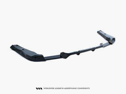 Maxton Design Rear Splitter (Vertical Bars) BMW X4M F98 Facelift