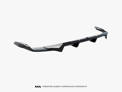 Maxton Design Rear Splitter (Vertical Bars) Audi Q7 S-Line Mk2 Facelift 2