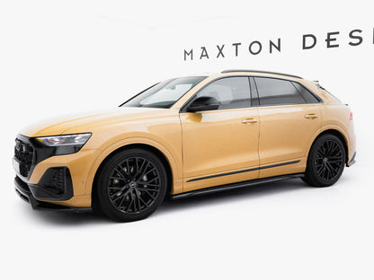 Maxton Design Side Skirts Diffusers V.2 Audi Q8 Mk1 Facelift