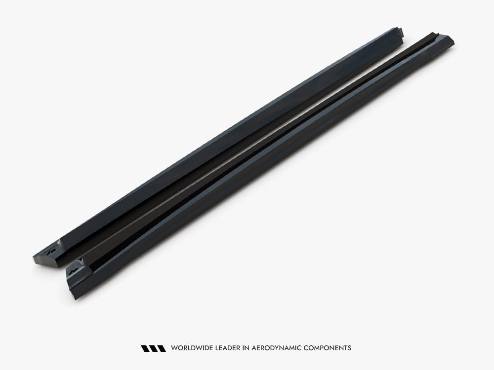 Maxton Design Side Skirts Diffusers V.2 Audi Q8 Mk1 Facelift