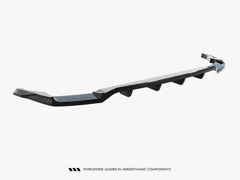 Maxton Design Rear Splitter (Vertical Bars) Audi Q8 Mk1 Facelift
