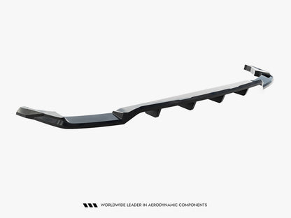 Maxton Design Rear Splitter (Vertical Bars) Audi Q8 Mk1 Facelift