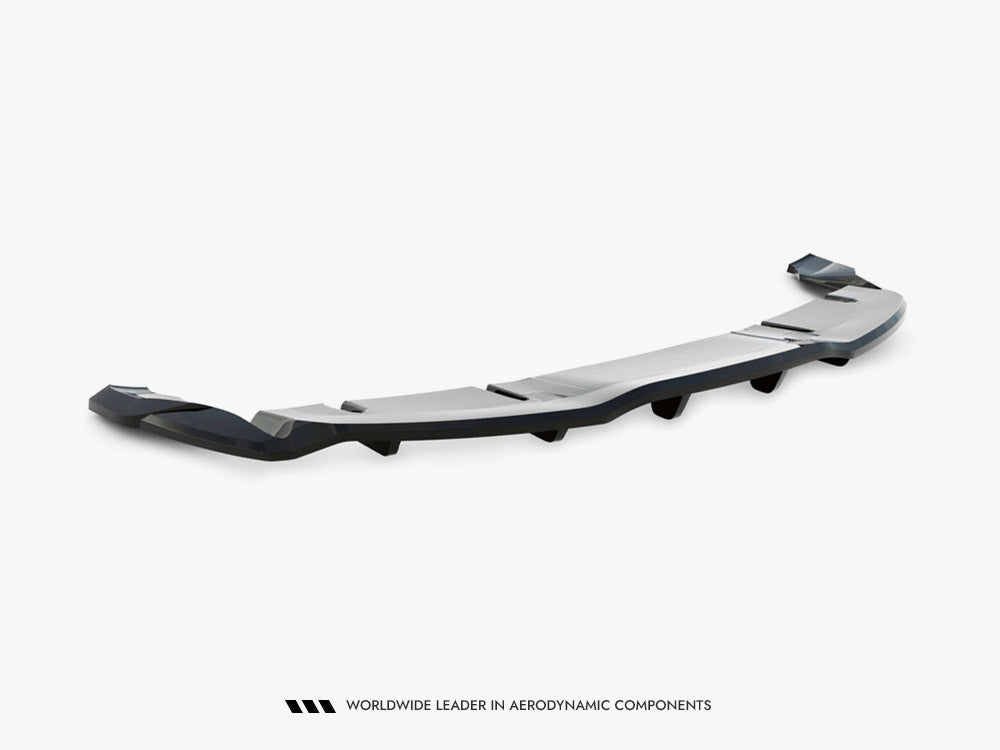 Maxton Design Rear Splitter (Vertical Bars) V.1 Tesla Model 3 FL Project Highland