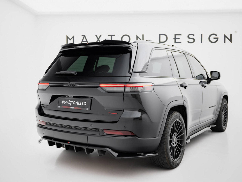 Maxton Design Spoiler CAP Jeep Grand Cherokee Trailhawk Mk5