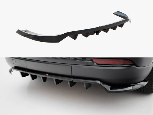 Maxton Design Rear Splitter (Vertical Bars) Jeep Grand Cherokee Trailhawk Mk5