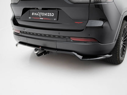 Maxton Design Rear Splitter (Vertical Bars) Jeep Grand Cherokee Trailhawk Mk5