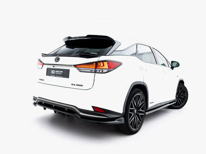 Maxton Design Lower Spoiler CAP 3D Lexus RX F-Sport Mk4 Facelift