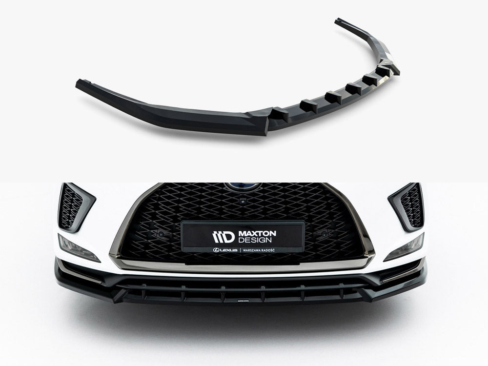 Maxton Design Front Splitter Lexus RX F-Sport Mk4 Facelift