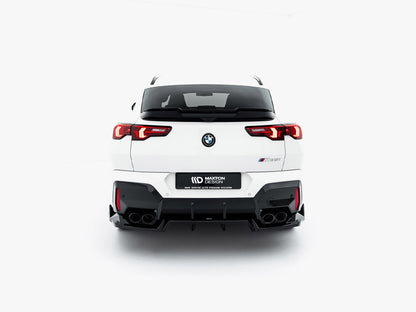 Maxton Design Rear Splitter (Vertical Bars) BMW X2 M35i U10