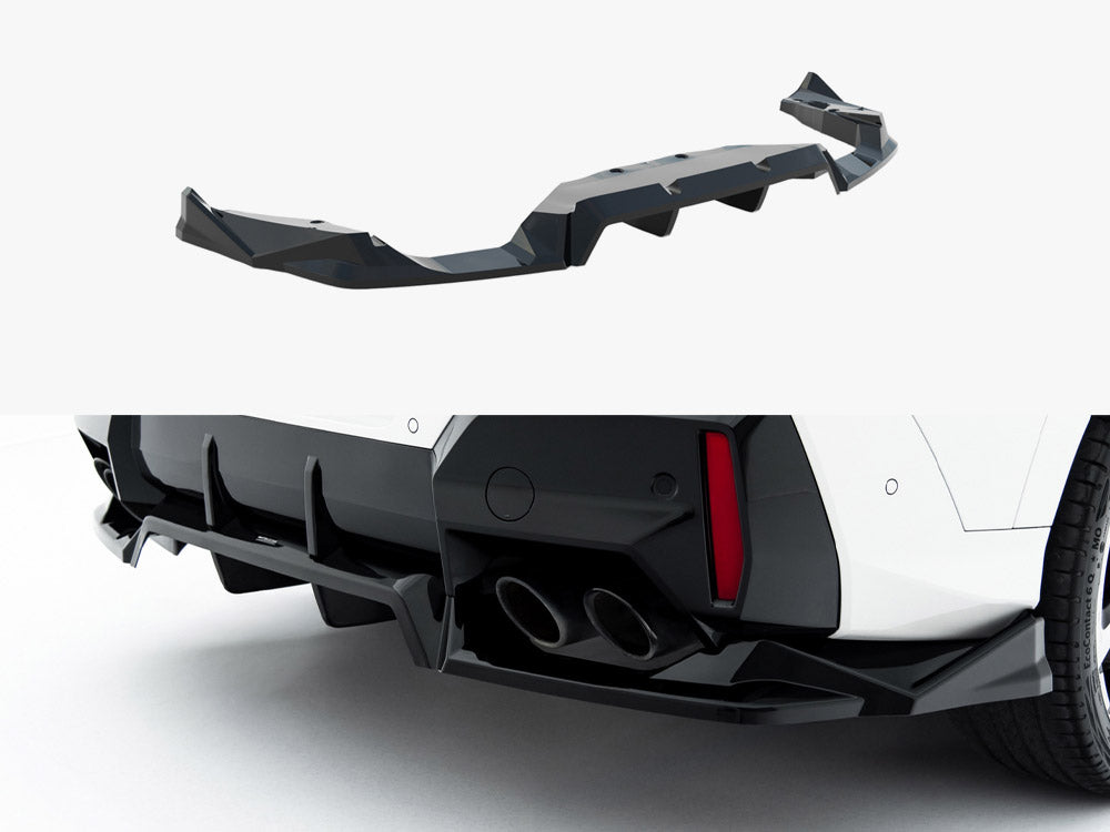 Maxton Design Rear Splitter (Vertical Bars) BMW X2 M35i U10