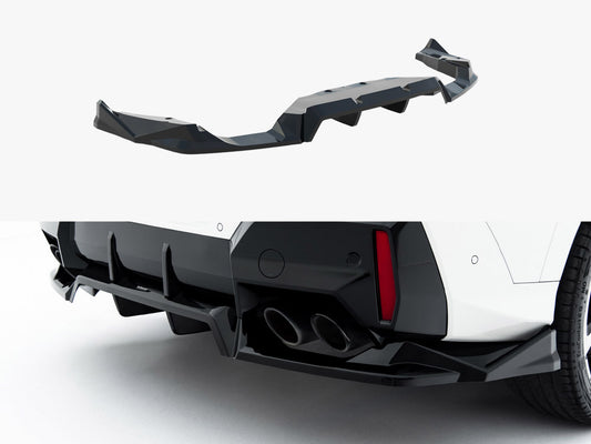 Maxton Design Rear Splitter (Vertical Bars) BMW X2 M35i U10