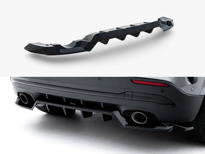 Maxton Design Rear Splitter (Vertical Bars) Mercedes-AMG GLA 35 H247 Facelift