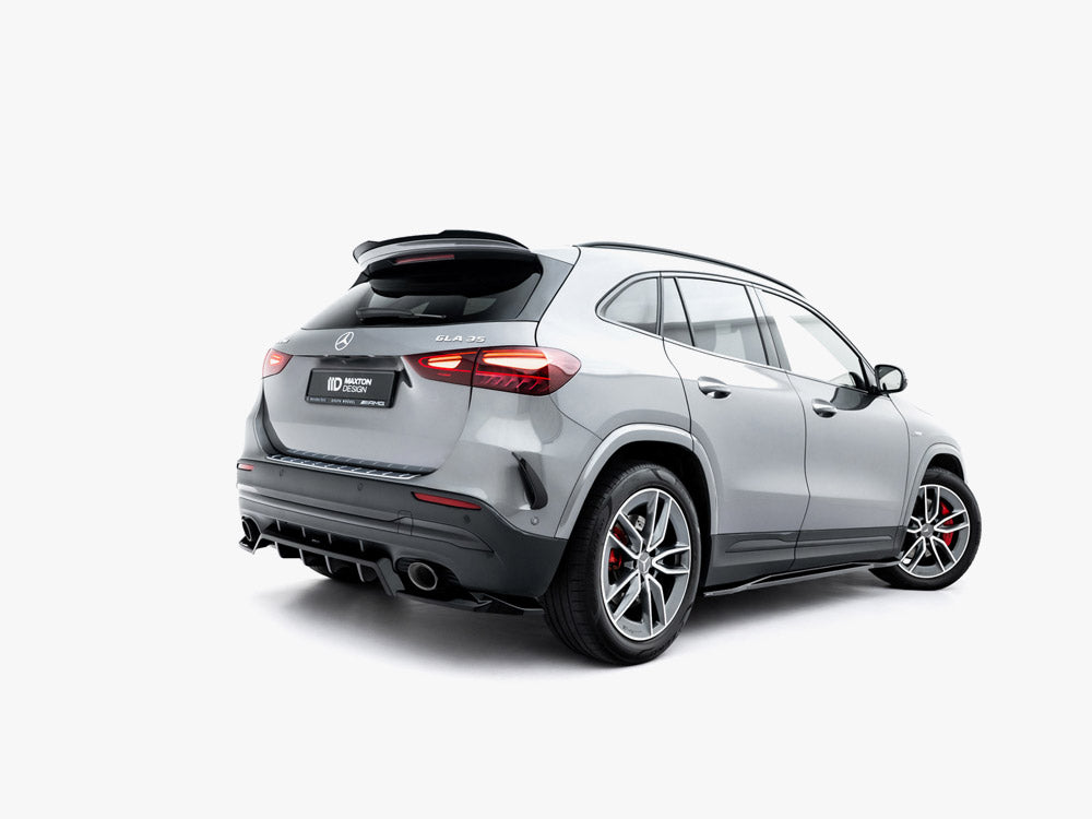 Maxton Design Rear Splitter (Vertical Bars) Mercedes-AMG GLA 35 H247 Facelift