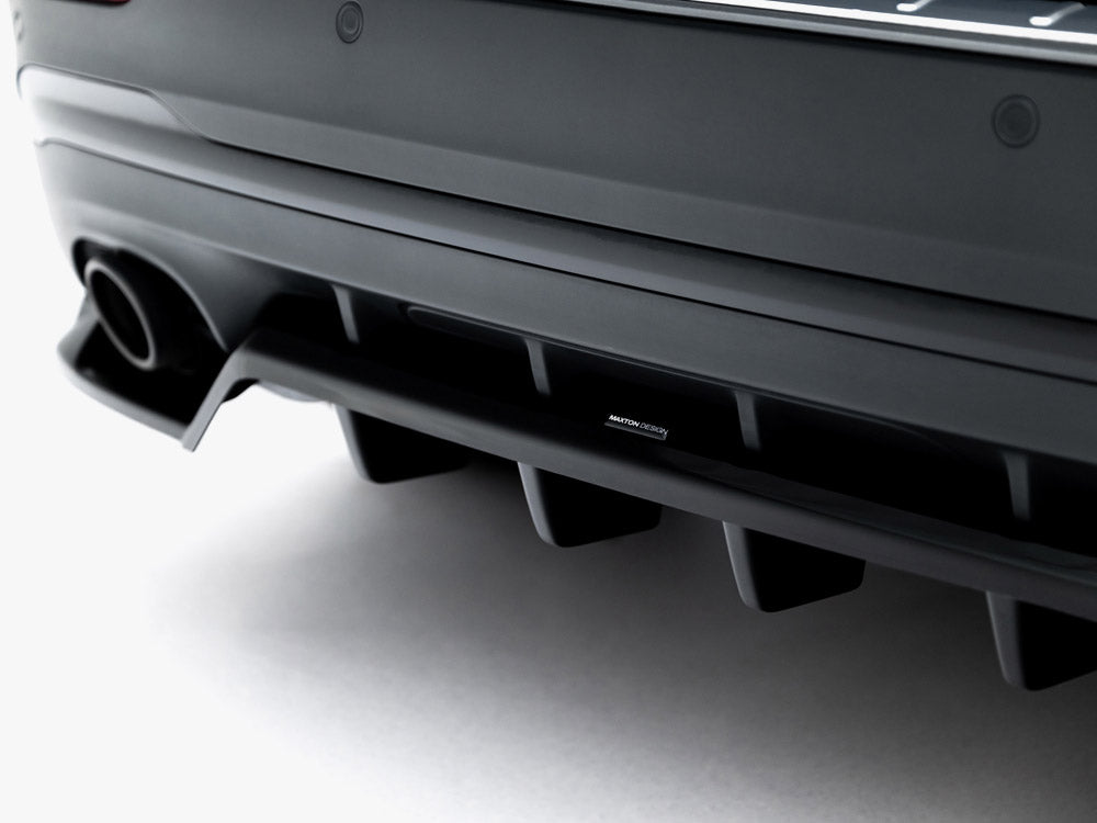 Maxton Design Rear Splitter (Vertical Bars) Mercedes-AMG GLA 35 H247 Facelift