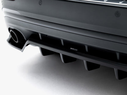 Maxton Design Rear Splitter (Vertical Bars) Mercedes-AMG GLA 35 H247 Facelift