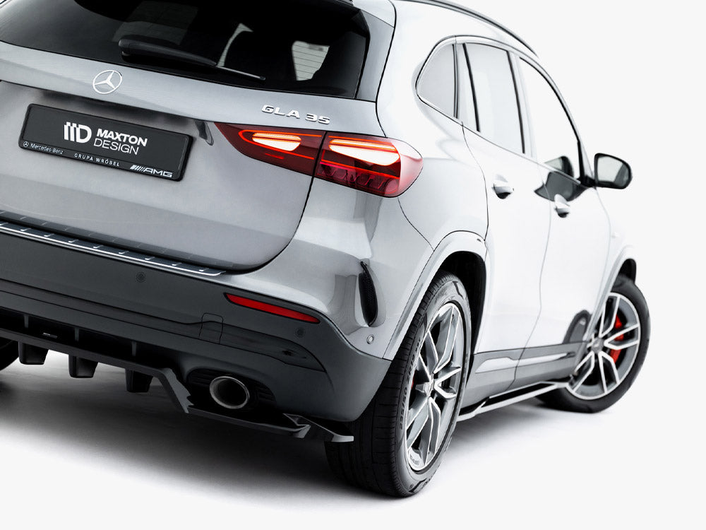 Maxton Design Rear Splitter (Vertical Bars) Mercedes-AMG GLA 35 H247 Facelift