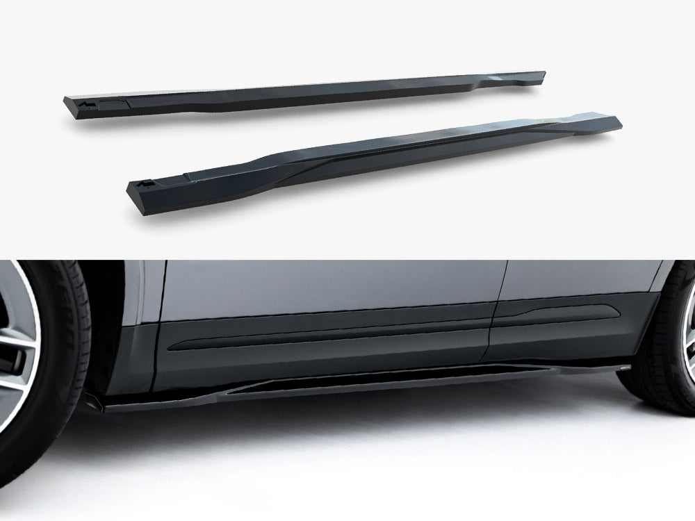 Maxton Design Side Skirts Diffusers Mercedes-AMG GLA 35 H247 Facelift