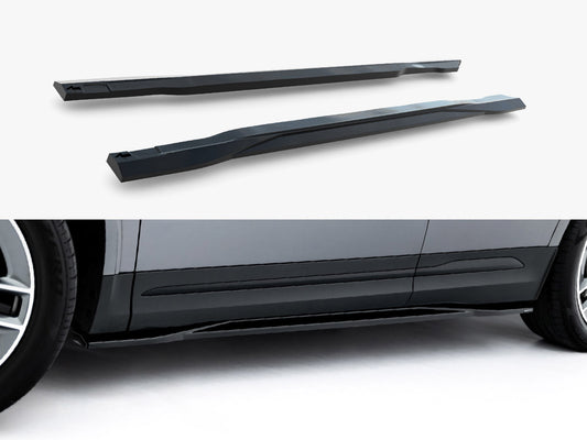 Maxton Design Side Skirts Diffusers Mercedes-AMG GLA 35 H247 Facelift