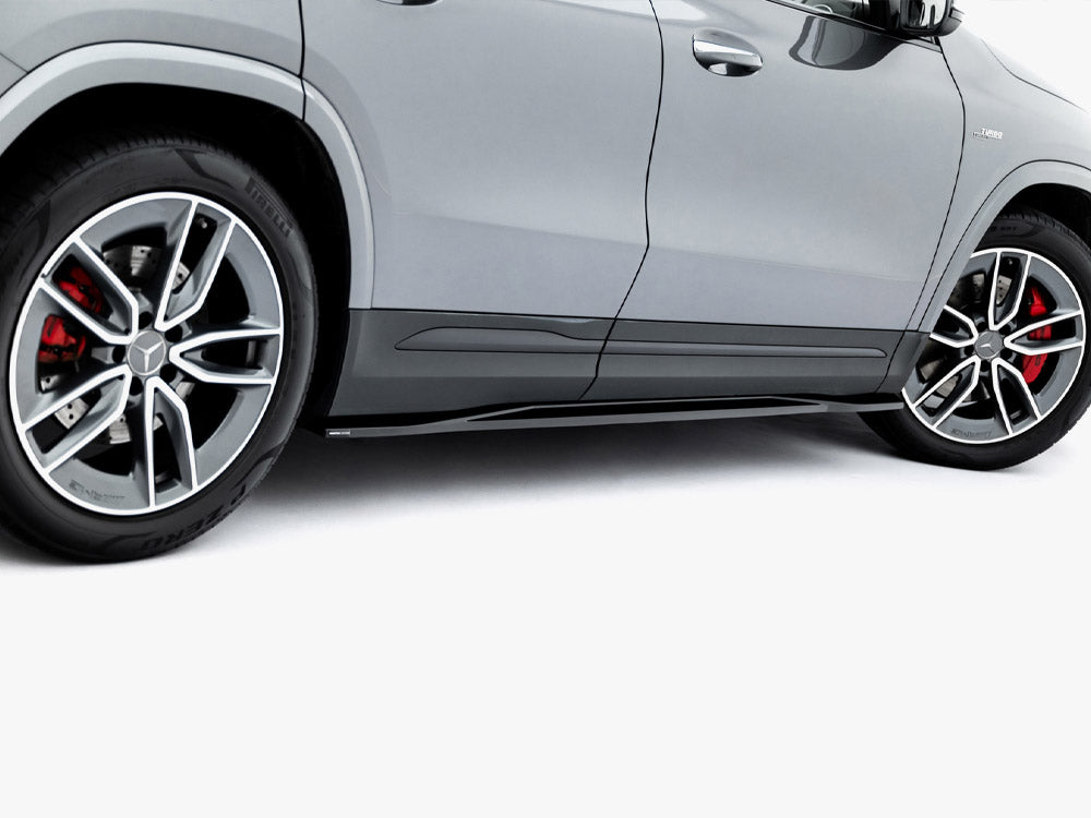 Maxton Design Side Skirts Diffusers Mercedes-AMG GLA 35 H247 Facelift