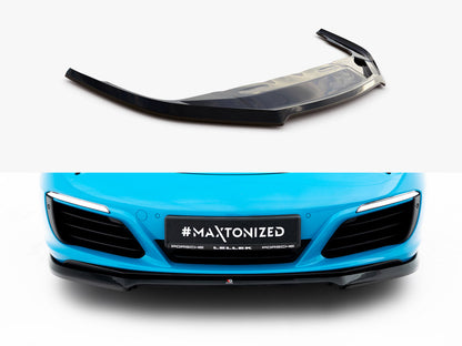 Maxton Design Front Splitter V.1 Porsche 911 Carrera 991 Facelift
