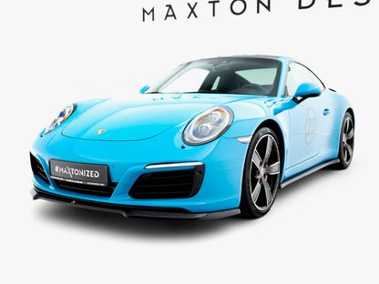 Maxton Design Front Splitter V.1 Porsche 911 Carrera 991 Facelift