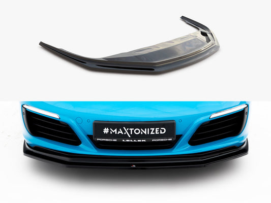 Maxton Design Front Splitter V.2 Porsche 911 Carrera 991 Facelift