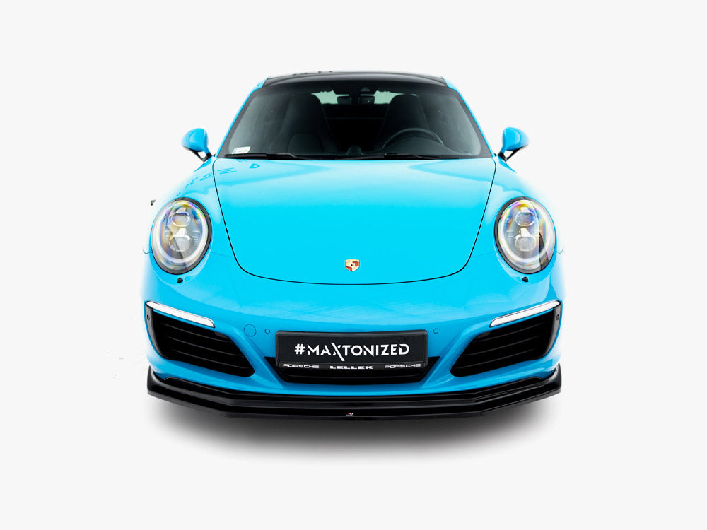 Maxton Design Front Splitter V.2 Porsche 911 Carrera 991 Facelift
