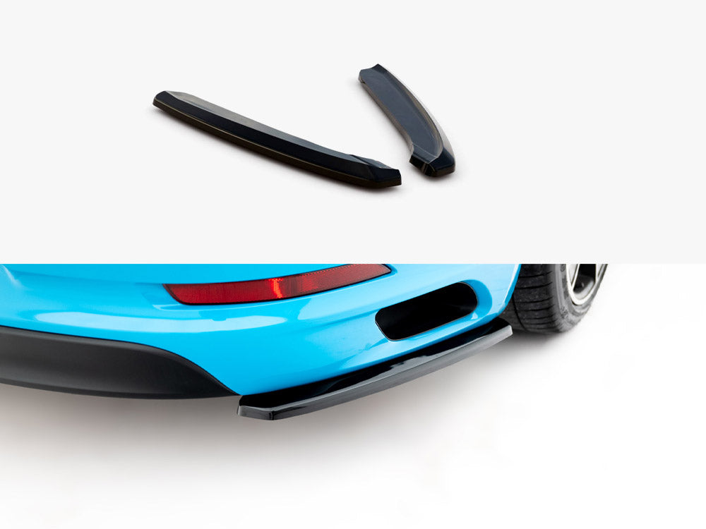 Maxton Design Rear Side Splitters Porsche 911 Carrera 991 Facelift