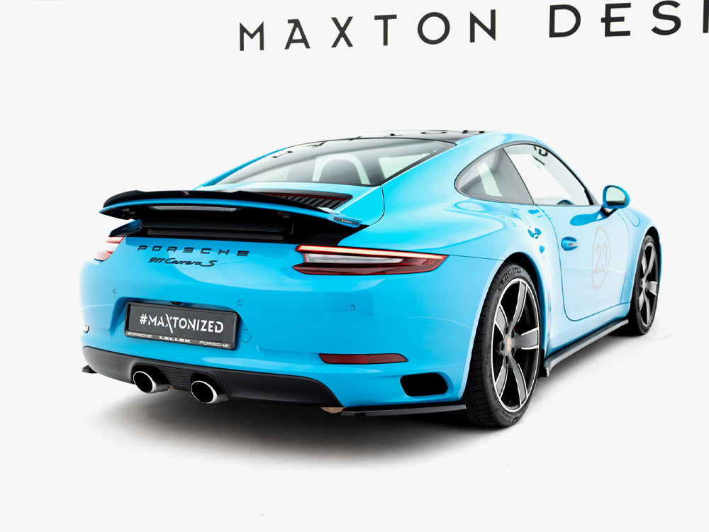 Maxton Design Rear Side Splitters Porsche 911 Carrera 991 Facelift