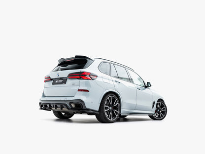 Maxton Design Rear Splitter (Vertical Bars) V.1 BMW X5 M-Pack G05 Facelift