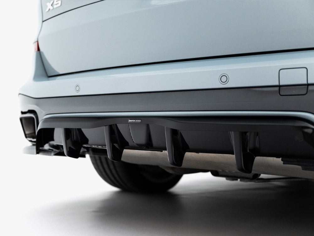 Maxton Design Rear Splitter (Vertical Bars) V.1 BMW X5 M-Pack G05 Facelift