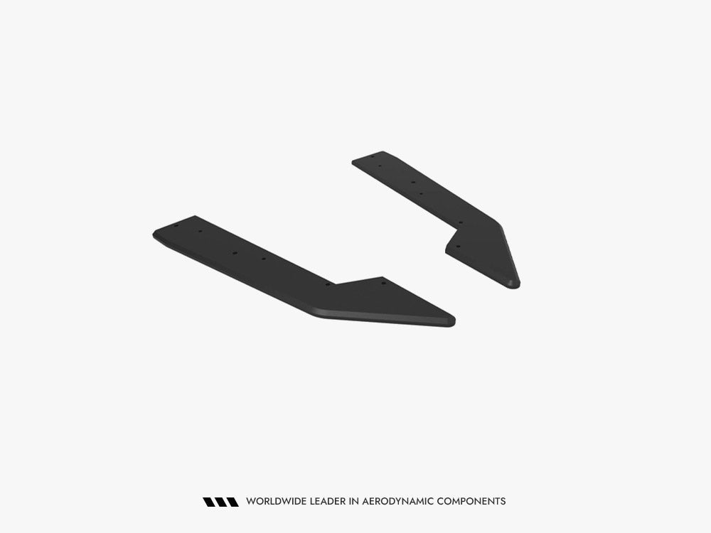 Maxton Design Street Pro Rear Side Splitters Ford Mustang GT Mk7