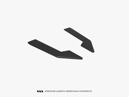 Maxton Design Street Pro Rear Side Splitters Ford Mustang GT Mk7