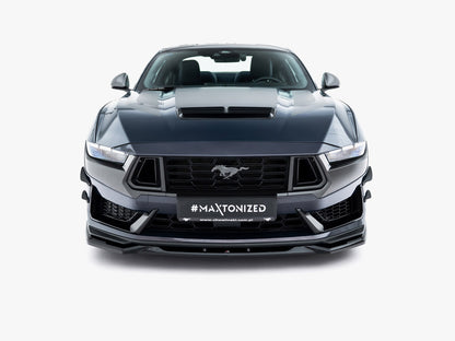 Maxton Design Front Splitter V.2 Ford Mustang Dark Horse Mk7