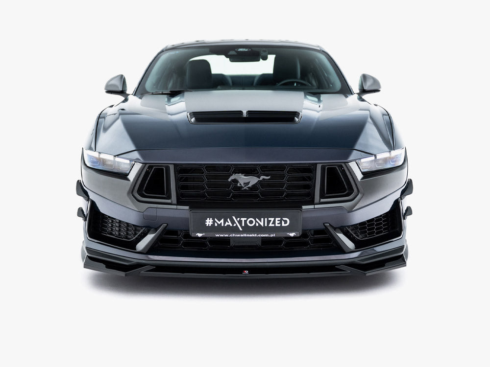 Maxton Design Front Splitter V.1 Ford Mustang Dark Horse Mk7