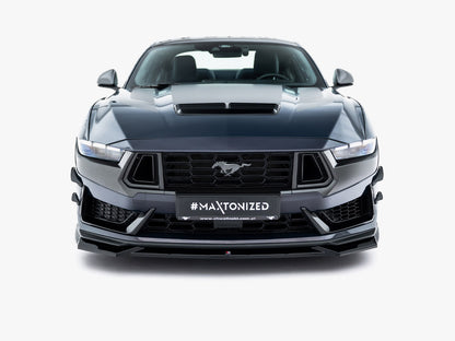 Maxton Design Front Splitter V.1 Ford Mustang Dark Horse Mk7