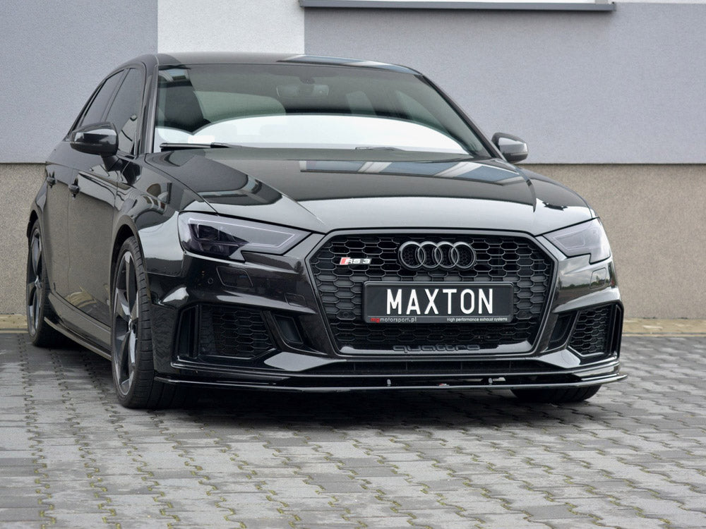 Maxton Design Front Splitter V.1 Audi RS3 Sportback 8V Facelift