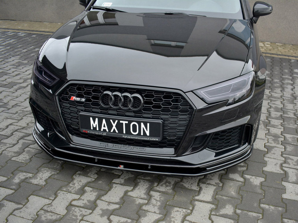 Maxton Design Front Splitter V.1 Audi RS3 Sportback 8V Facelift