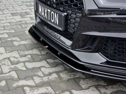 Maxton Design Front Splitter V.1 Audi RS3 Sportback 8V Facelift