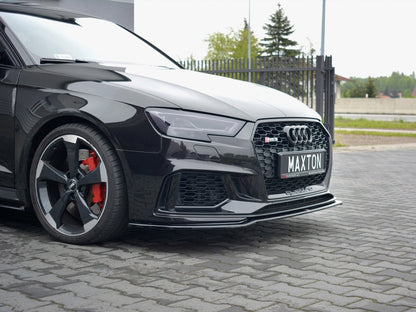 Maxton Design Front Splitter V.2 Audi RS3 Sportback 8V Facelift