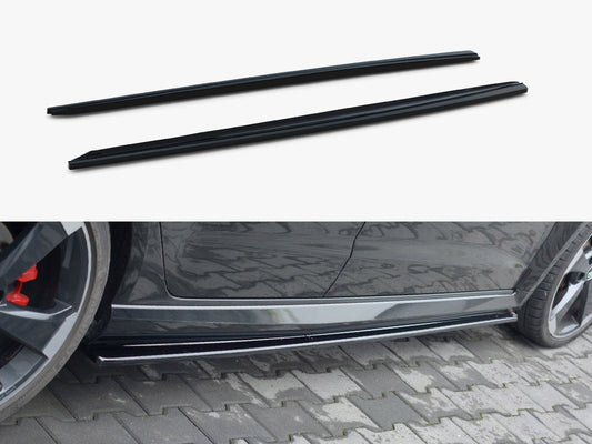 Maxton Design Side Skirt Diffusers Audi RS3 Sportback 8V Facelift